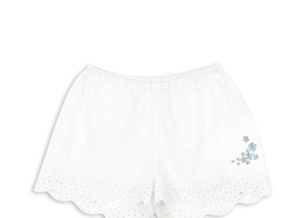 Konges Sløjd A/S Geweven Shorts En Pofbroeken optic white
