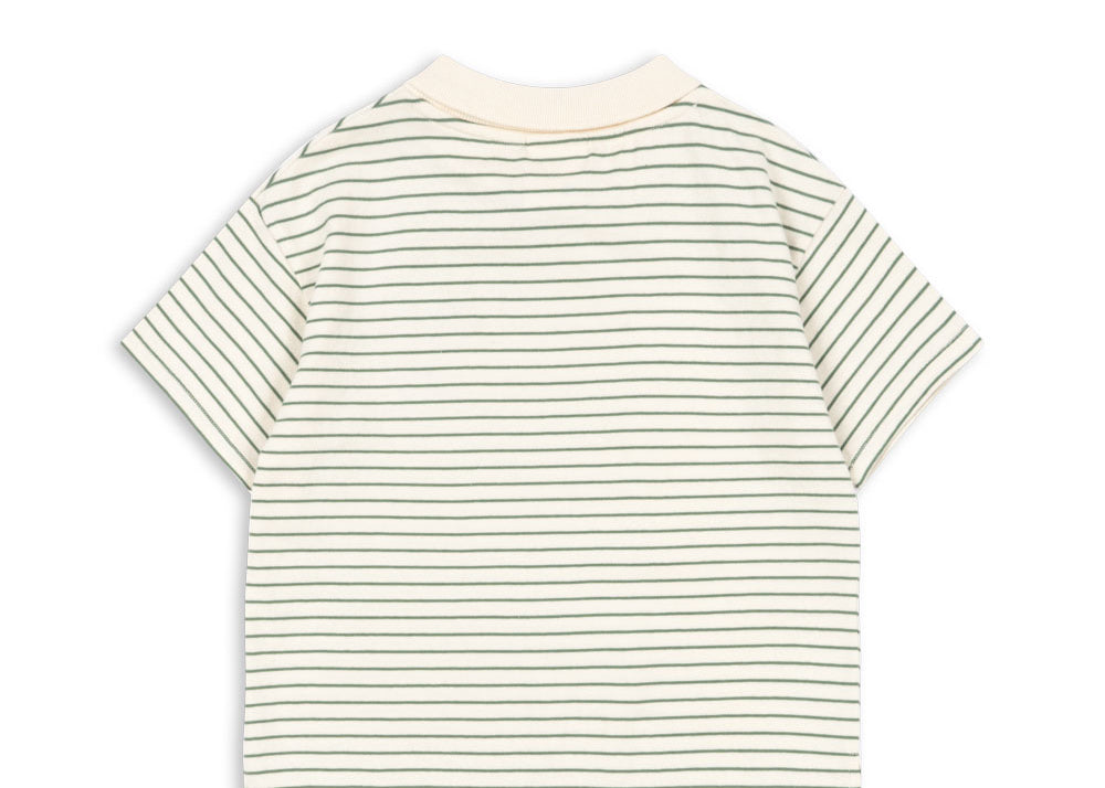 Konges Sløjd A/S Jersey T-Shirts terra stripe