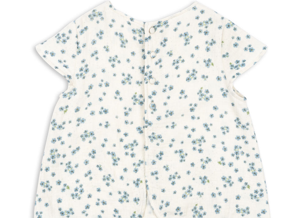Konges Sløjd A/S Geweven Shirts Met Korte Mouwen forget me not
