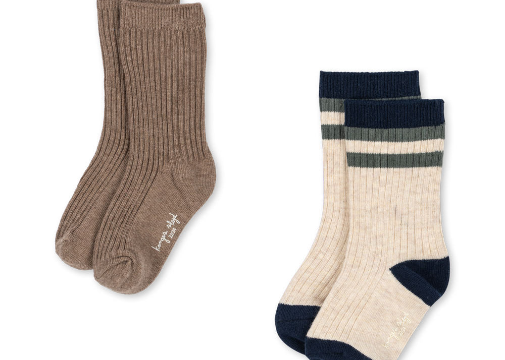 Konges Sløjd A/S Sokken navy stripe