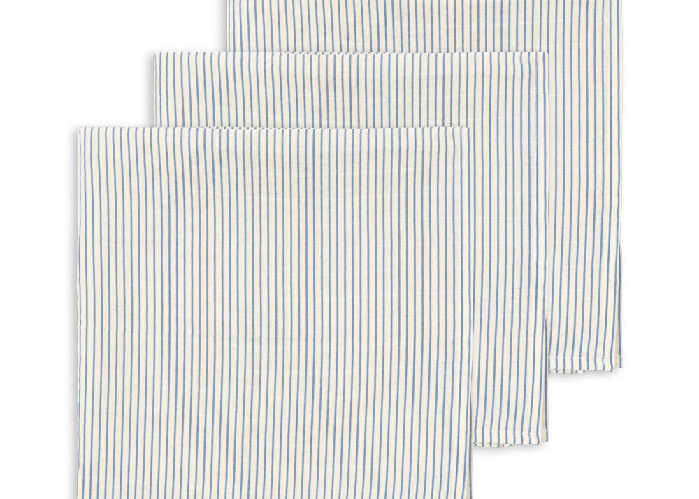 Konges Sløjd A/S Hydrofiele doeken stripe bluie