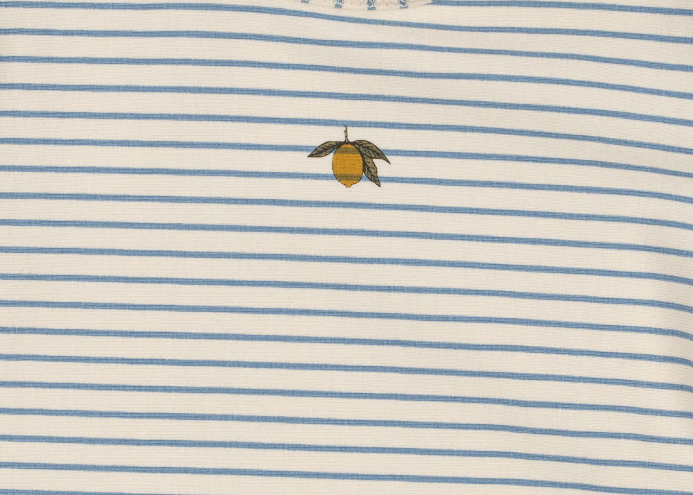 Konges Sløjd A/S Rompers stripe bluie