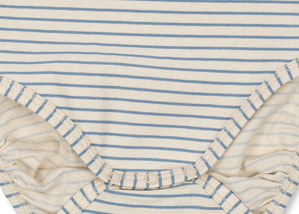 Konges Sløjd A/S Rompers stripe bluie