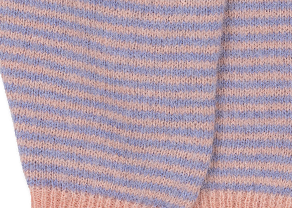 Konges Sløjd A/S Gebreide Broeken purple/pink dolphin