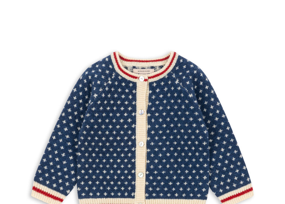 Konges Sløjd A/S Gebreide Cardigans blue