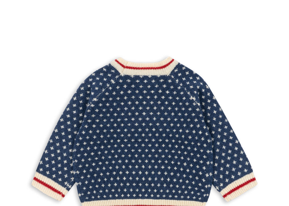 Konges Sløjd A/S Gebreide Shirts En Vesten blue
