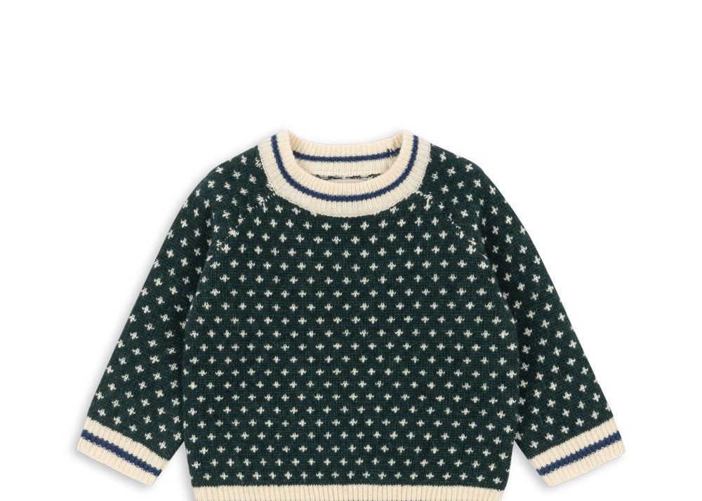 Konges Sløjd A/S Gebreide Shirts En Vesten green