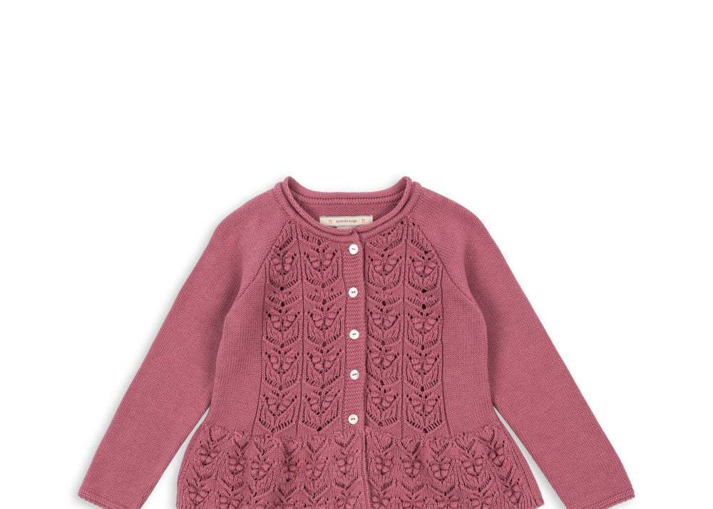 Konges Sløjd A/S Gebreide Cardigans deco rose