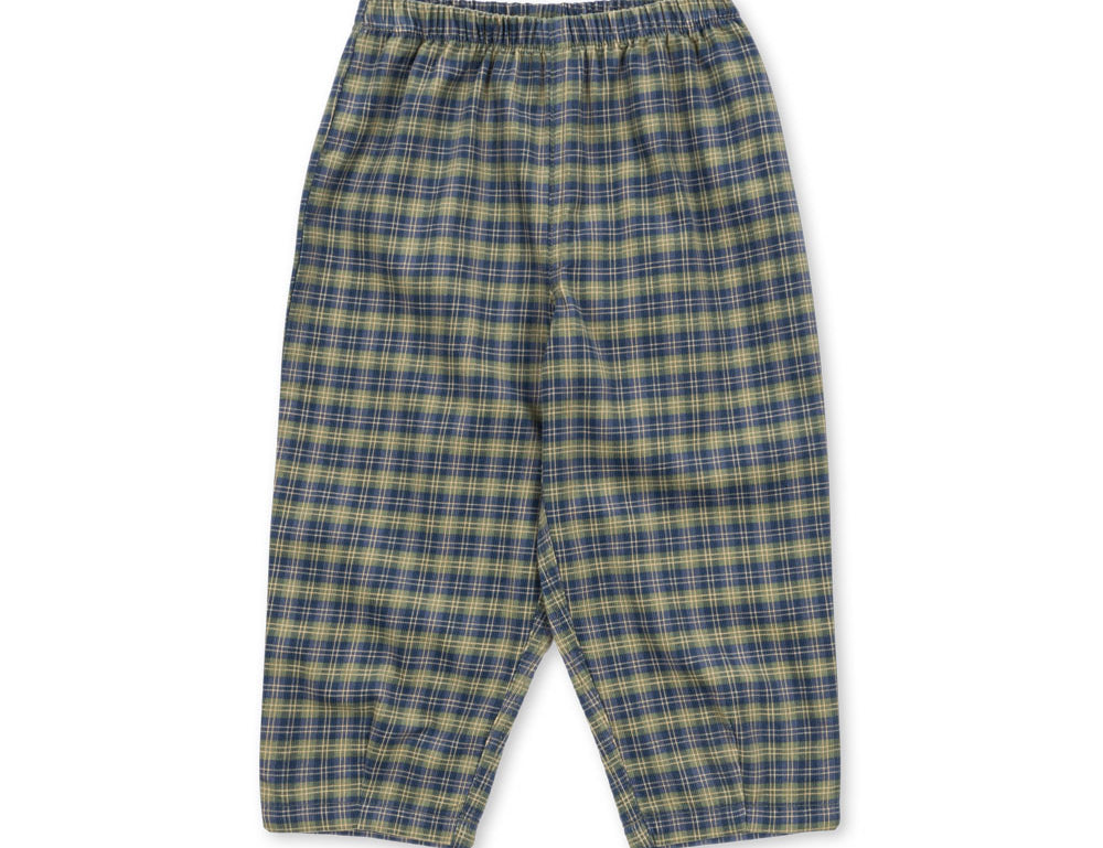 Konges Sløjd A/S WOVEN PANTS laurel blue check