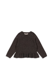 Konges Sløjd A/S Gebreide Shirts En Vesten brown melange