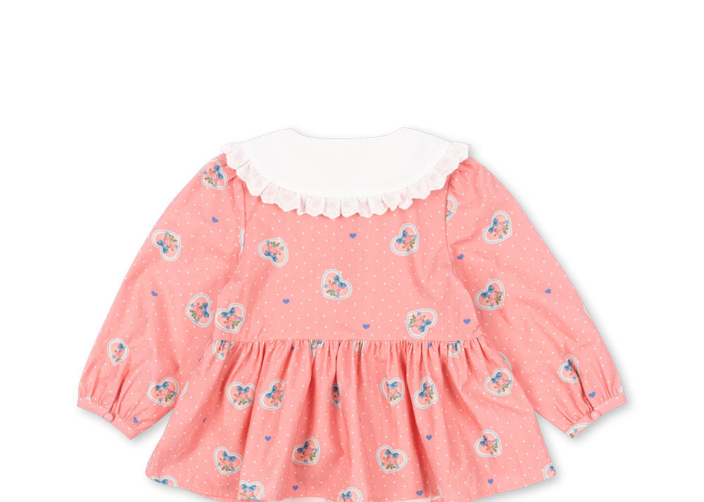 Konges Sløjd A/S Geweven Shirts cher coeur rose