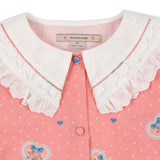 Konges Sløjd A/S Geweven Shirts cher coeur rose