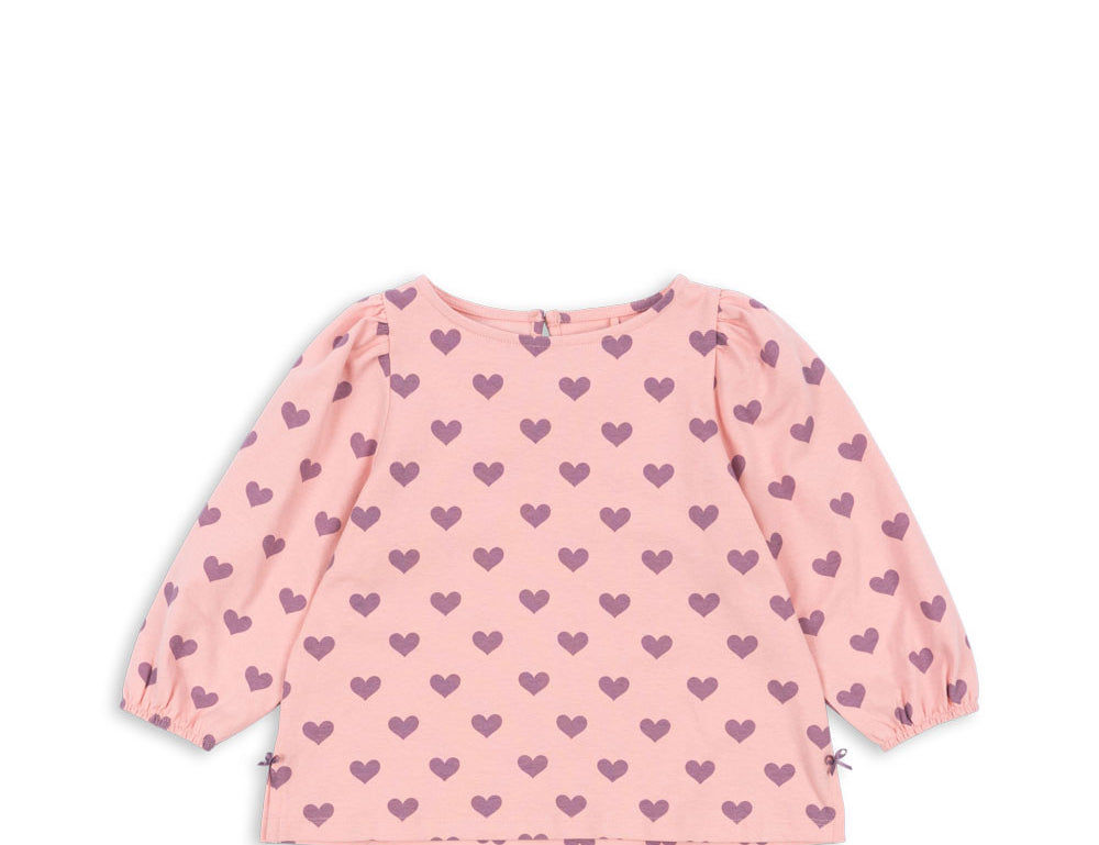 Konges Sløjd A/S JERSEY BLOUSES hortensia coeur