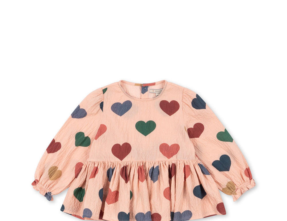 Konges Sløjd A/S WOVEN SHIRTS coeur rose coloré