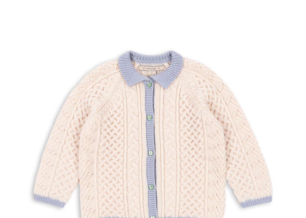 Konges Sløjd A/S Gebreide Cardigans off white