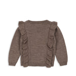 Konges Sløjd A/S Gebreide Cardigans bunny brown melange