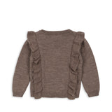 Konges Sløjd A/S Gebreide Cardigans bunny brown melange