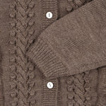 Konges Sløjd A/S Gebreide Cardigans bunny brown melange