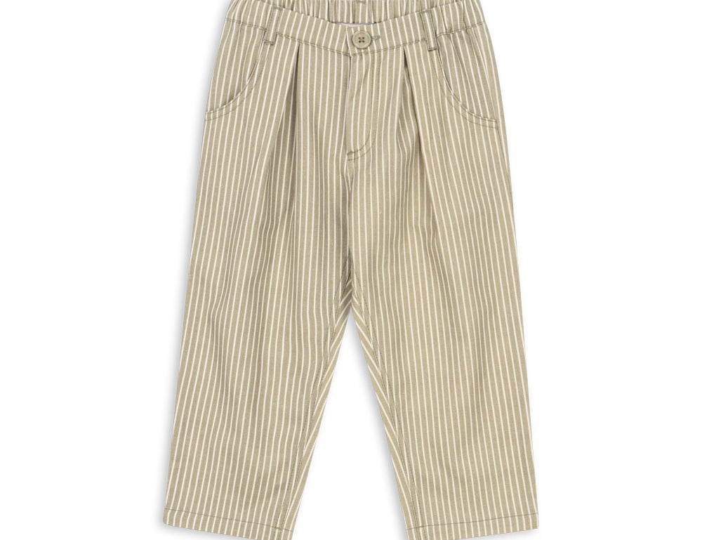 Konges Sløjd A/S WOVEN PANTS tea stripe