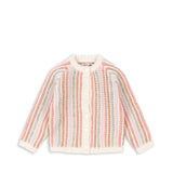 Konges Sløjd A/S Gebreide Cardigans rose stripe