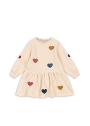 Konges Sløjd A/S Jersey Jurken multi heart