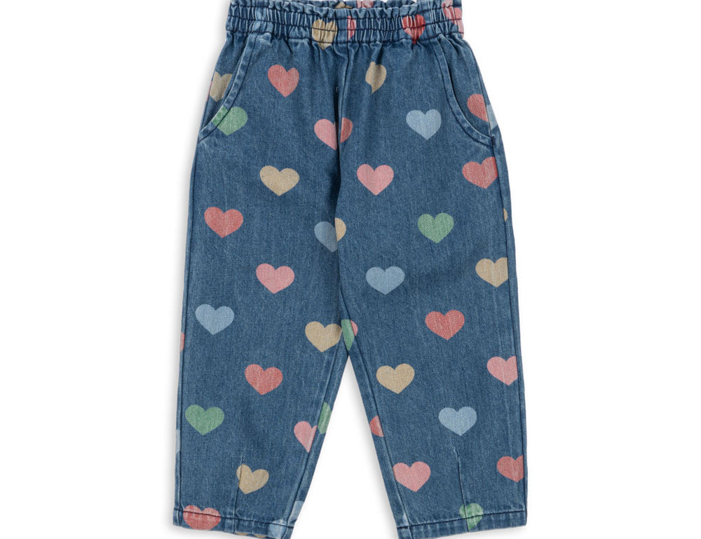 Konges Sløjd A/S WOVEN PANTS bon coeur coloré