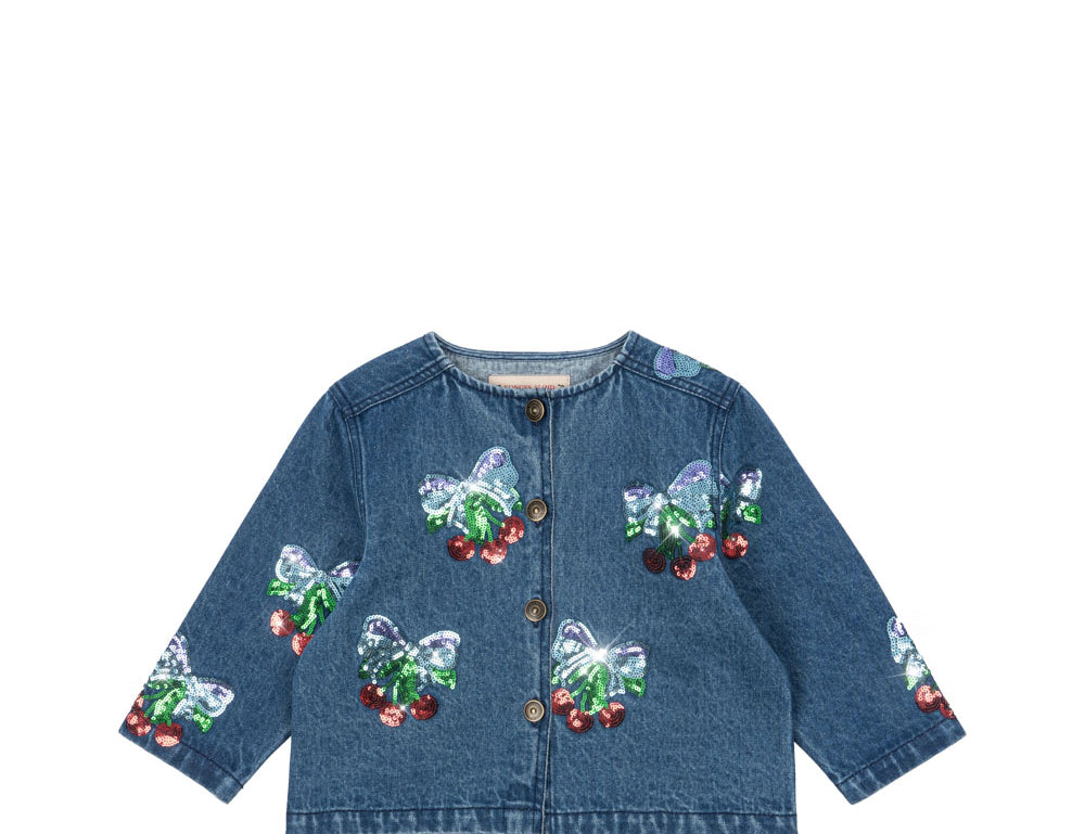 Konges Sløjd A/S WOVEN JACKETS & VESTS amarena sequin