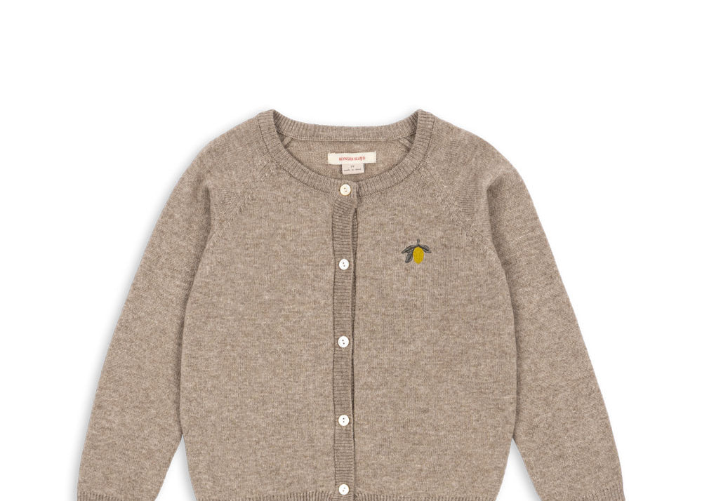 Konges Sløjd A/S Gebreide Cardigans light brown