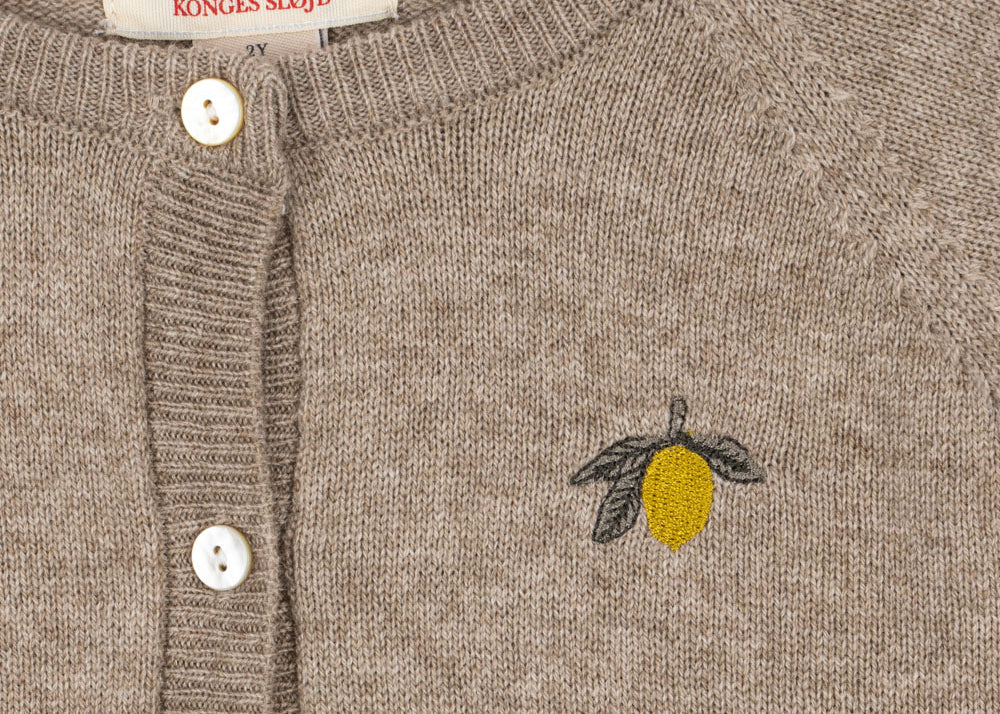 Konges Sløjd A/S Gebreide Cardigans light brown