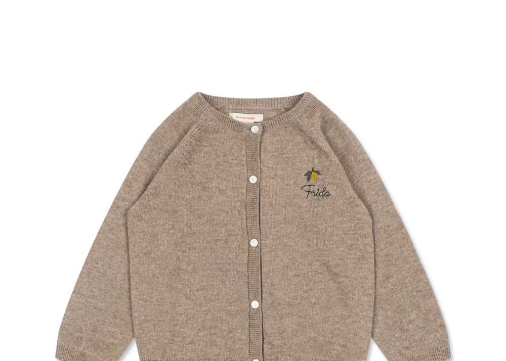 Konges Sløjd A/S KNITTED CARDIGANS light brown