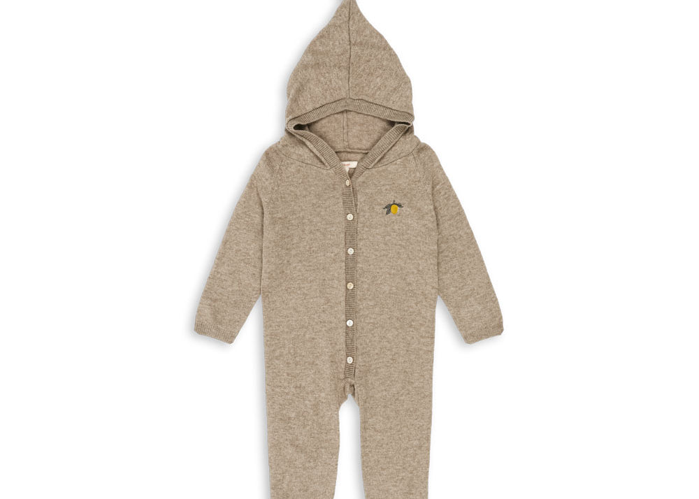 Konges Sløjd A/S Gebreide Rompers En Onesies light brown