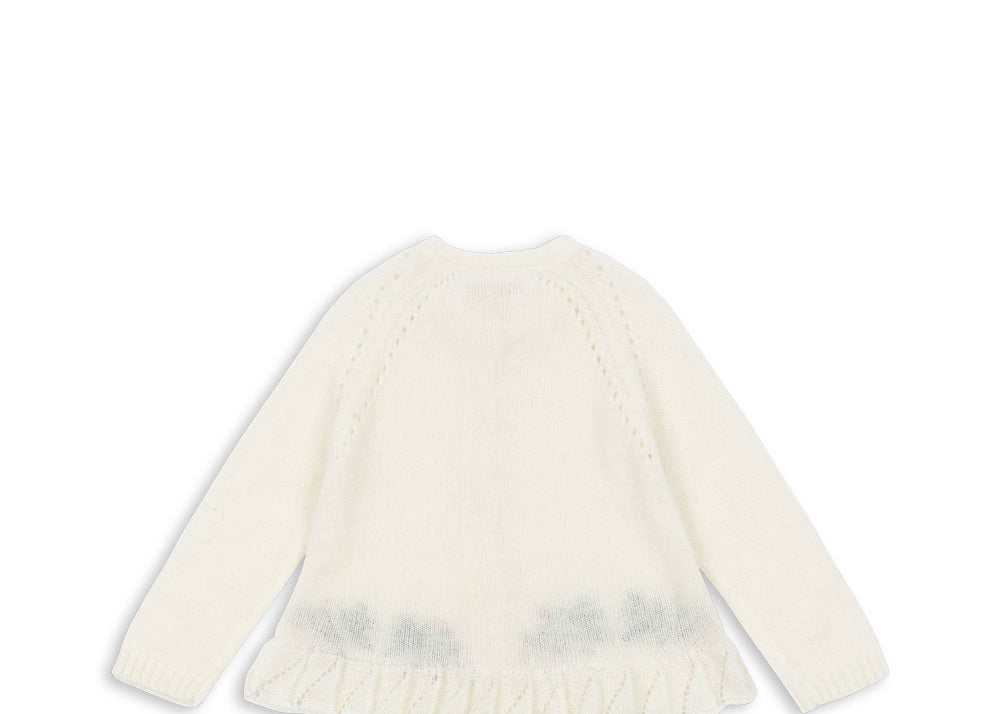 Konges Sløjd A/S Gebreide Cardigans bright white