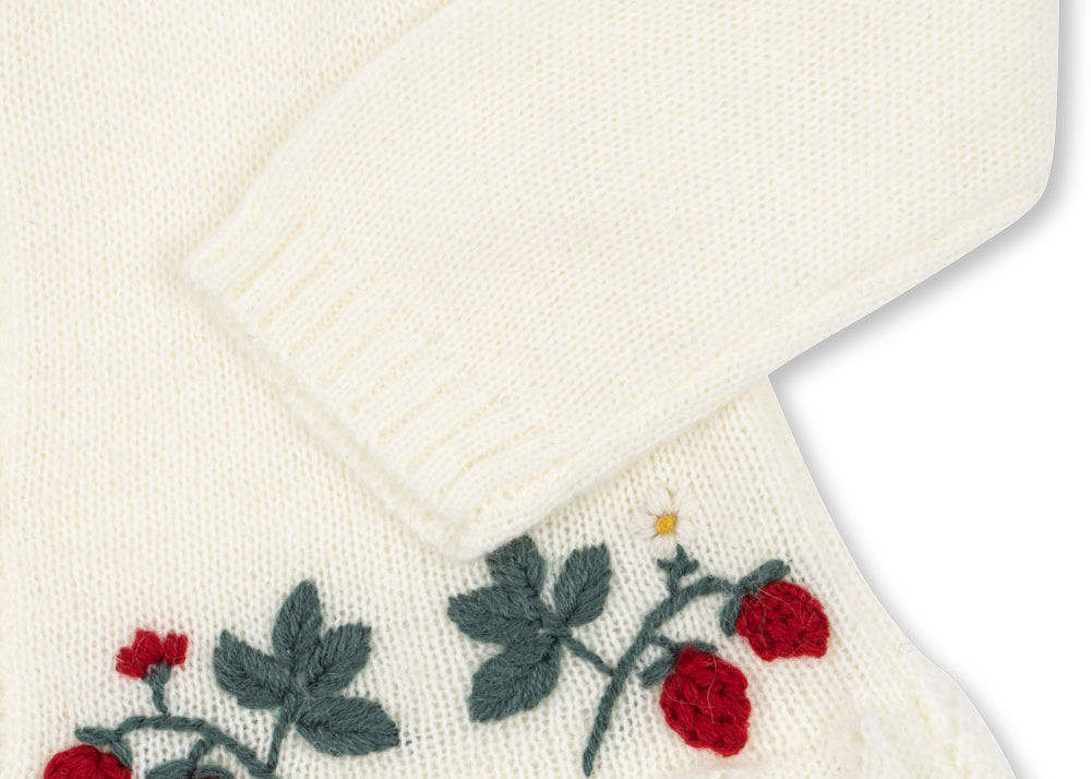 Konges Sløjd A/S Gebreide Cardigans bright white