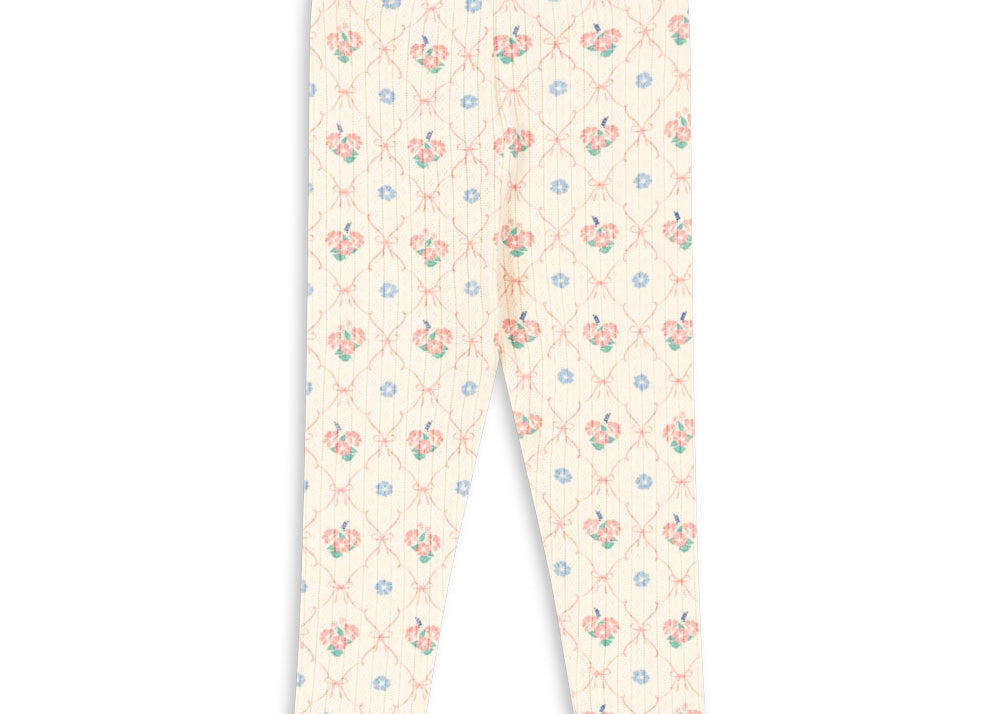 Konges Sløjd A/S Jersey Broeken fleur decor