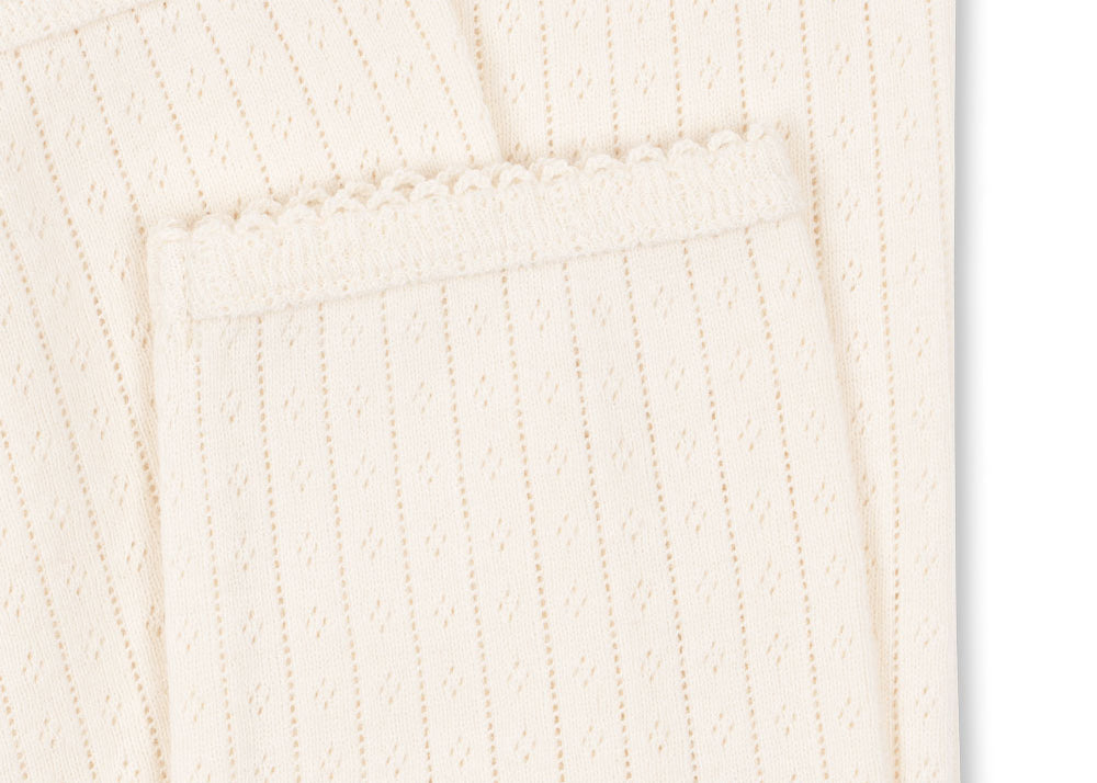 Konges Sløjd A/S Jersey Broeken antique white