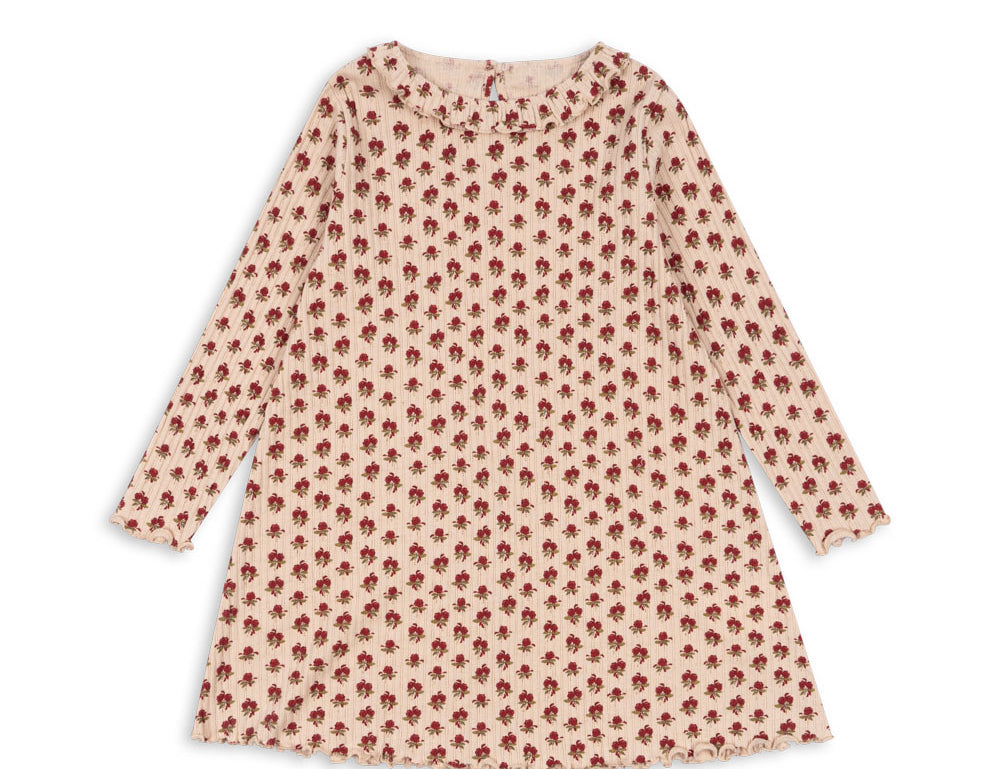 Konges Sløjd A/S JERSEY DRESSES ruby rose