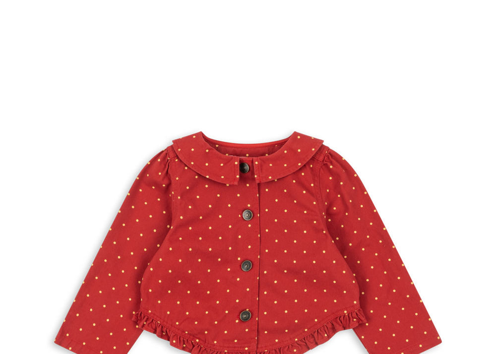 Konges Sløjd A/S Geweven Shirts strawberry dot