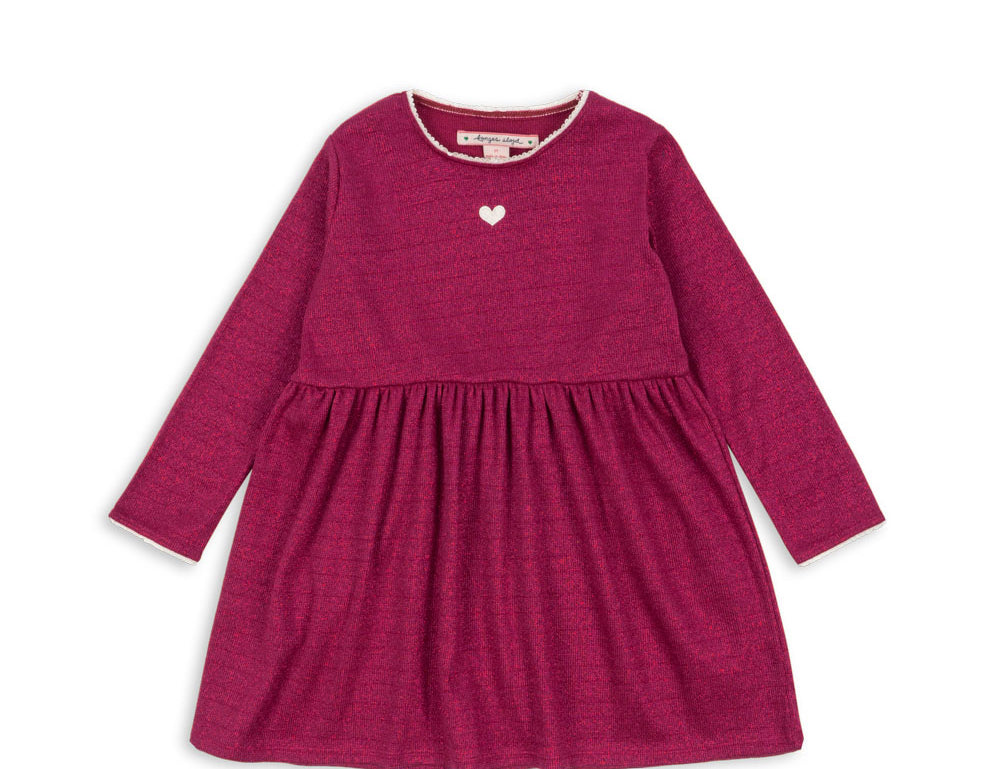 Konges Sløjd A/S JERSEY DRESSES sangria