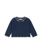 Konges Sløjd A/S Gebreide Shirts En Vesten ensign blue