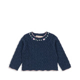 Konges Sløjd A/S Gebreide Shirts En Vesten ensign blue