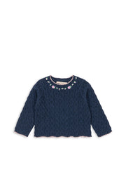 Konges Sløjd A/S Gebreide Shirts En Vesten ensign blue