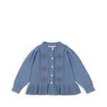 Konges Sløjd A/S Gebreide Cardigans country blue