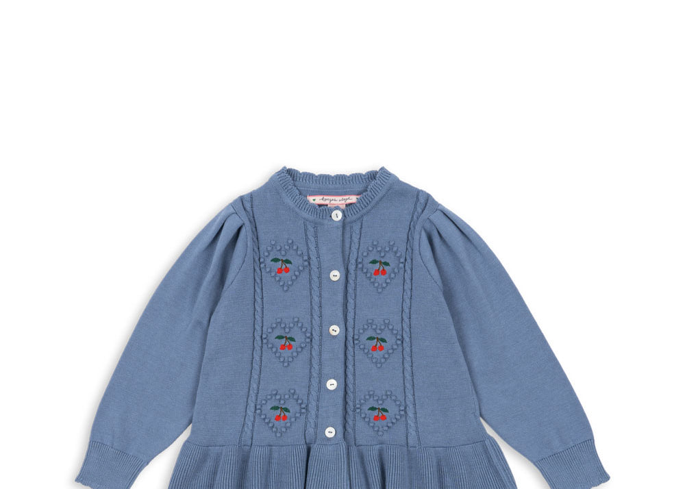 Konges Sløjd A/S Gebreide Cardigans country blue