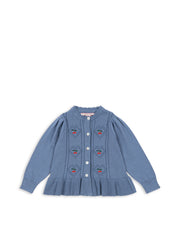 Konges Sløjd A/S Gebreide Cardigans country blue