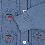 Konges Sløjd A/S Gebreide Cardigans country blue