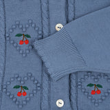 Konges Sløjd A/S Gebreide Cardigans country blue