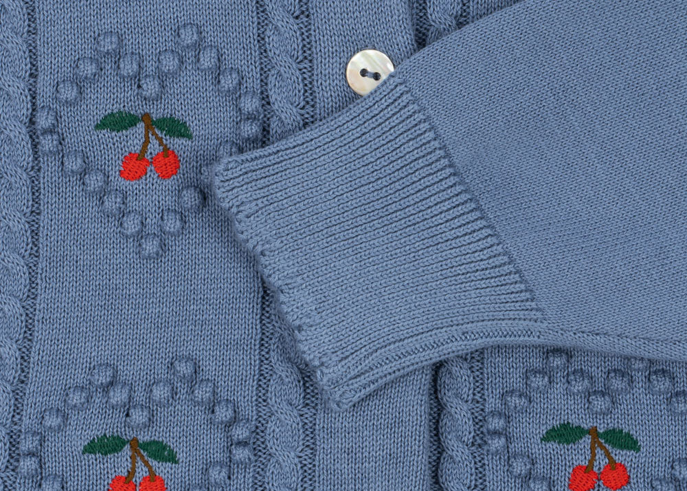 Konges Sløjd A/S Gebreide Cardigans country blue
