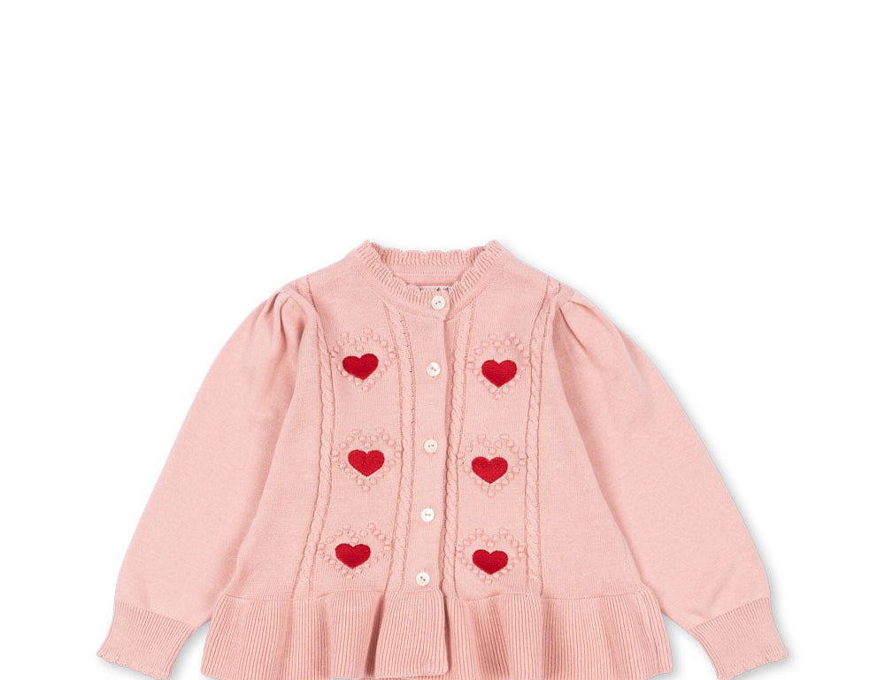 Konges Sløjd A/S KNITTED CARDIGANS silver pink