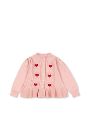 Konges Sløjd A/S Gebreide Cardigans silver pink