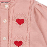 Konges Sløjd A/S Gebreide Cardigans silver pink